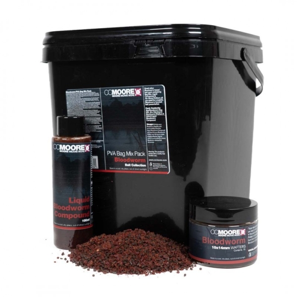 CCMoore Bloodworm Bag Mix - Bucket