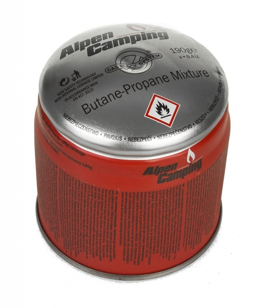 Alpen Camping Gaskartusche 190g