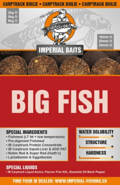 Imperial Fishing IB Carptrack Big Fish Boilie 5 kg / 20mm