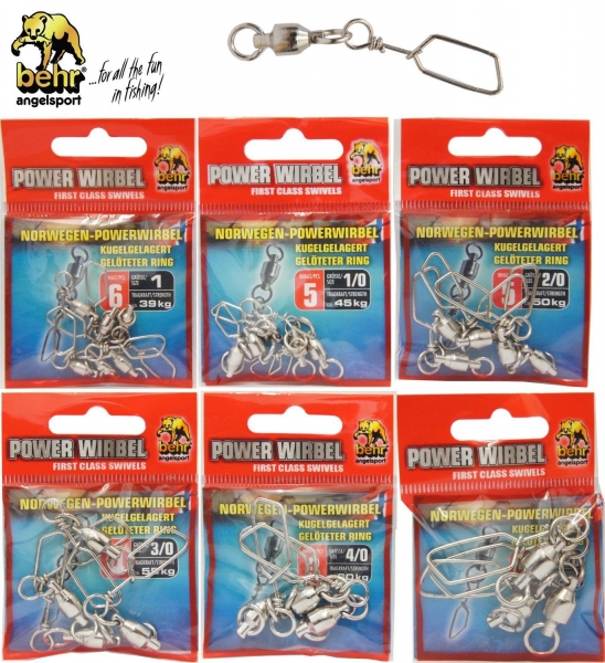 Behr Norwegen Power-Wirbel kugelgelagert 70 kg