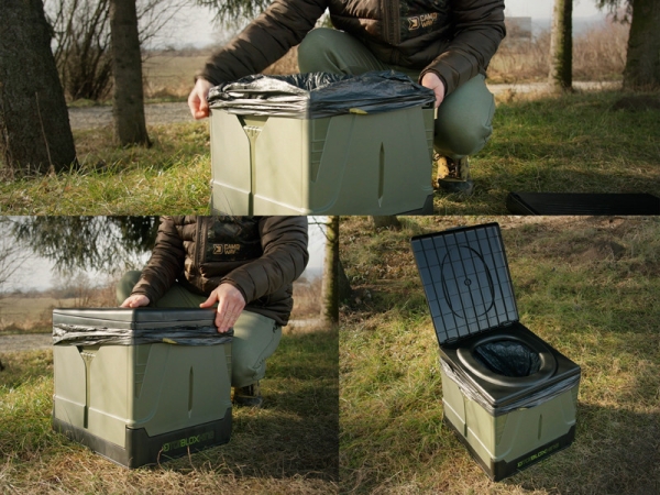 Delphin Faltbare Toilette ToiBLOX King