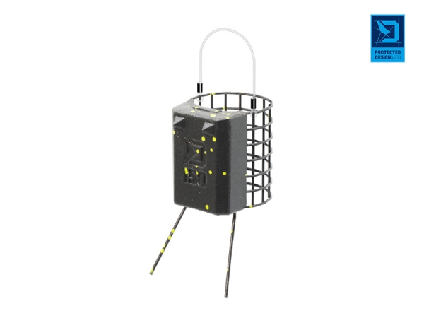 Delphin Futterkorb mit Bleigewicht RiverSTIX 100g