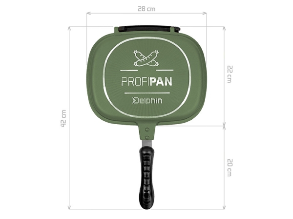 Delphin Pfanne ProfiPAN Green