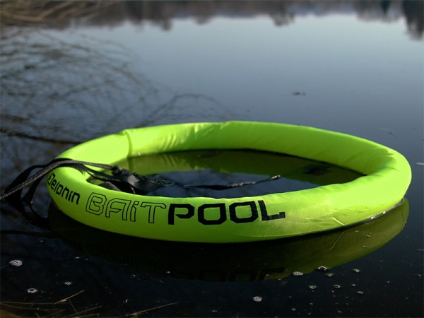 Delphin Waller Schwimmnetz für Köderfische BaitPOOL