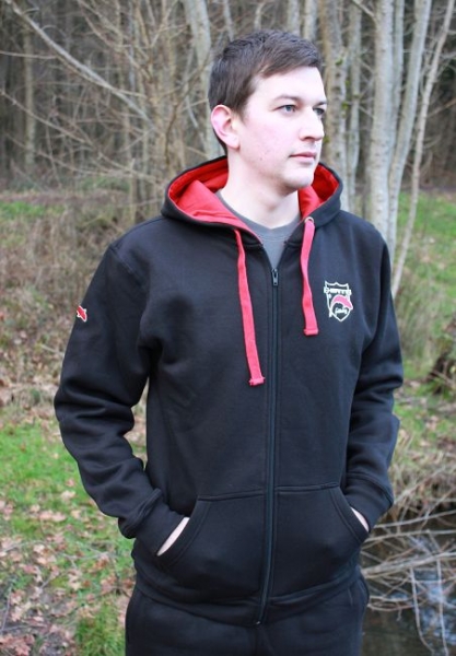 Ehmanns fishing - Black Zipped Hoodies L