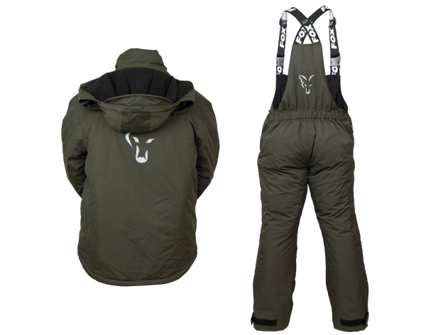 Fox Collection Green/Silver Winter Suit XXL Fox Collection Green/Silver Winter Suit XXL