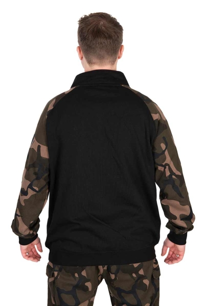 Fox LW Black/Camo QTR Zip XL