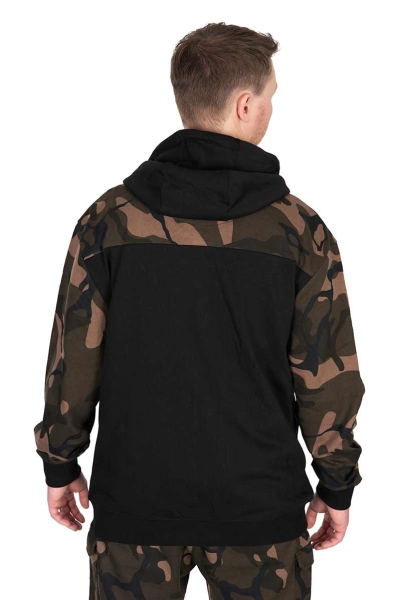 Fox LW Black/Camo Split Zip Hoody XL