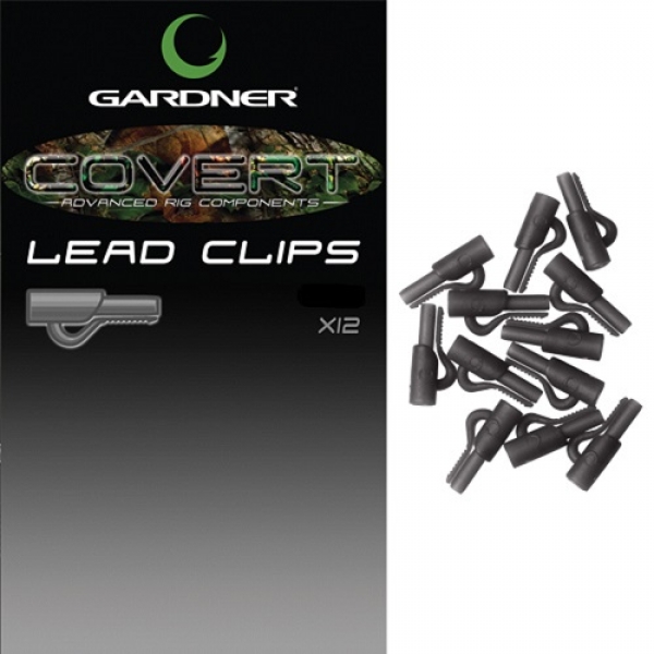 Gardner Covert Lead Clips C-Thru Green