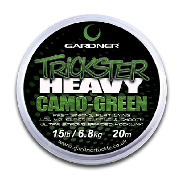 Gardner Trickster Heavy Camo-Green 30lb 20m
