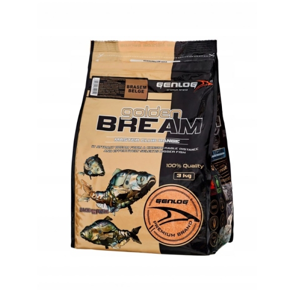Genlog Golden Bream Grundfutter 3kg Vanillebrasse