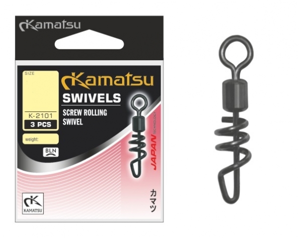 Kamatsu Screw Rolling Swivel Gr.6