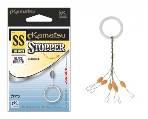 Kamatsu Silikon Stopper Transparent - L 5pcs
