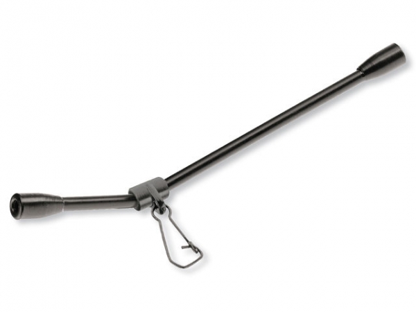 Konger Anti Tangle Abstandshalter Schwarz Gebogen 15cm 3psc