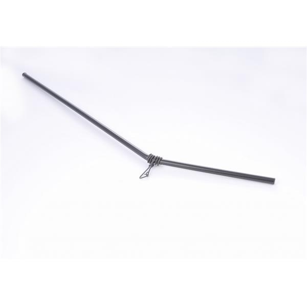 Konger Anti Tangle Abstandshalter Schwarz Gebogen 18cm