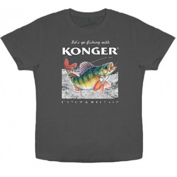 Konger T-Shirts Grün - Barsch XL