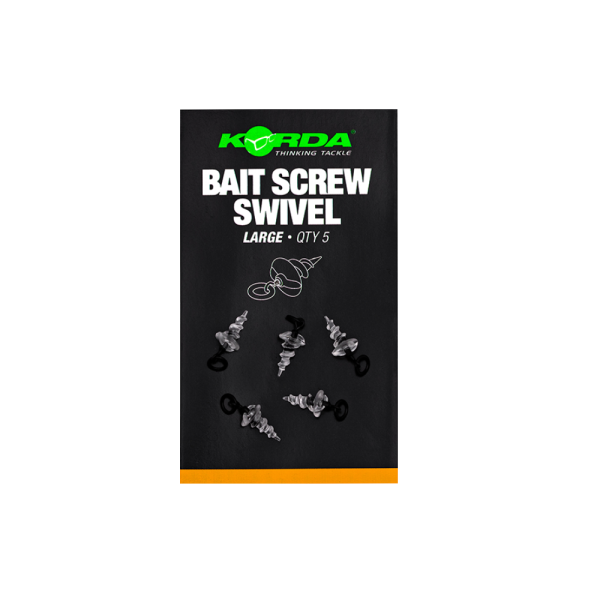 Korda Micro Ring Swivel Bait Screw Large
