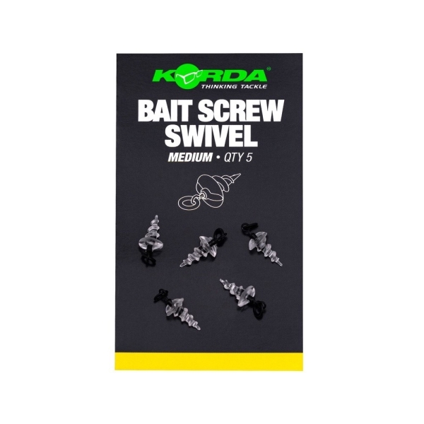 Korda Micro Ring Swivel Bait Screw Medium