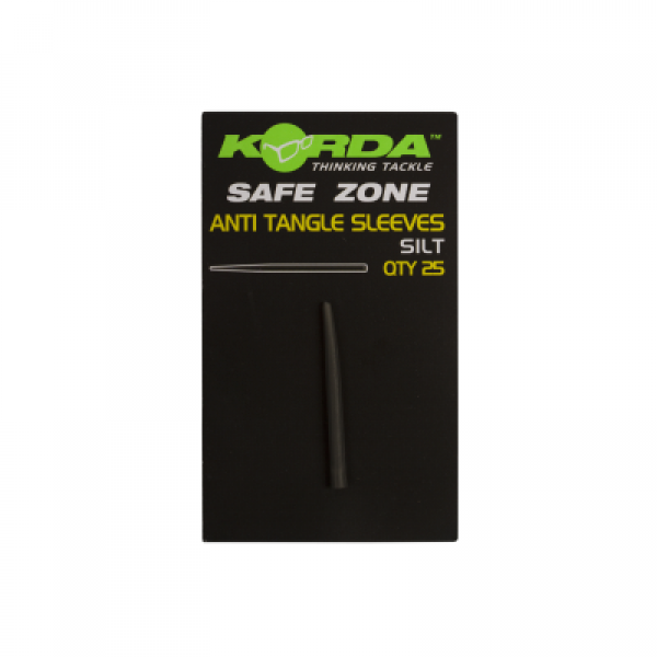 Korda Safe Zone Anti Tangle Sleeves - Silt - 25pcs