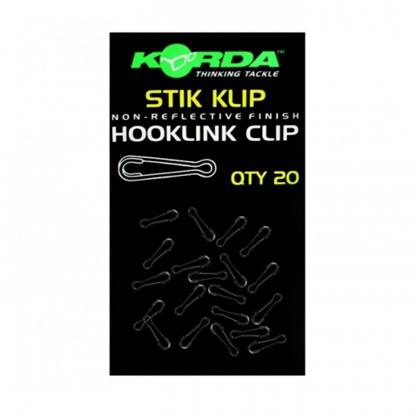 Korda Stik Klip Hooklink Clip Small 20pcs