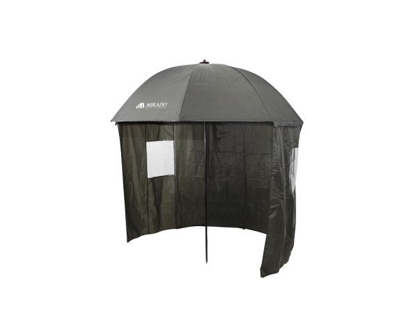 Mikado Anglerschirm mit Seitenabdeckung 2.50m