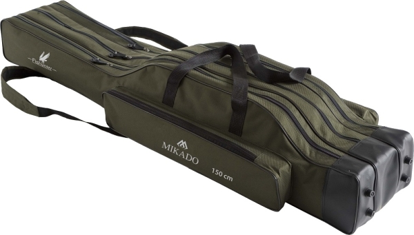 Mikado Rutenfutteral 3 Fächer Grün 120cm Versteift