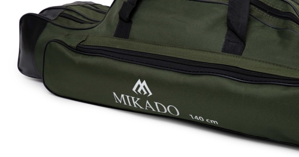 Mikado Rutenfutteral 3 Fächer Grün 120cm Versteift