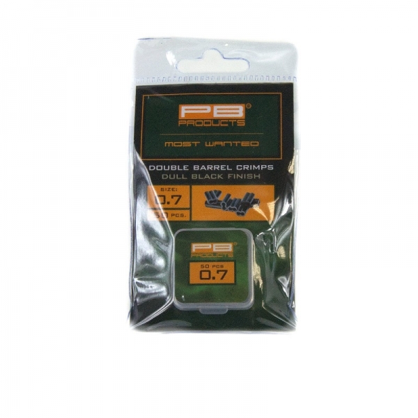 PB Double Barrel Crimps 0.7mm