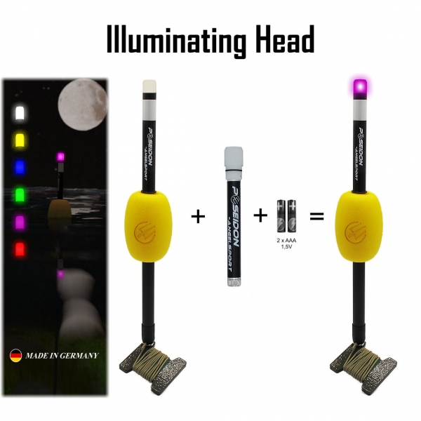 Poseido Angelsport Illuminating Head - lila