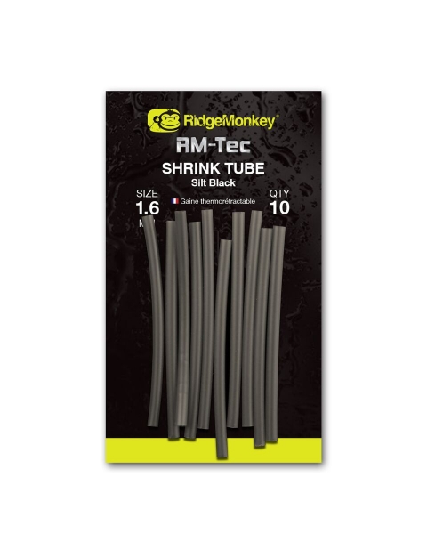 RidgeMonkey RM-TEC Shrink Tube - Silt Black 1.6mm