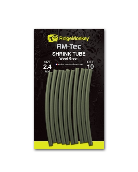 RidgeMonkey RM-TEC Shrink Tube - Weed Green 2.4mm