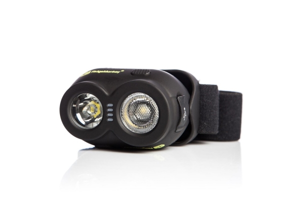 RidgeMonkey Rechargeable Headtorch VRH150X USB