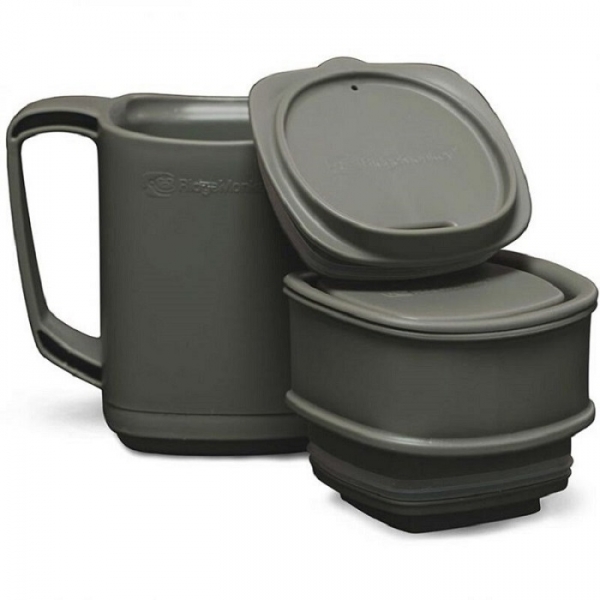RidgeMonkey ThermoMug DLX Brew Set - Green
