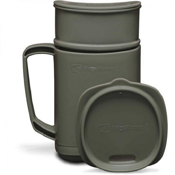 RidgeMonkey ThermoMug DLX Brew Set - Green