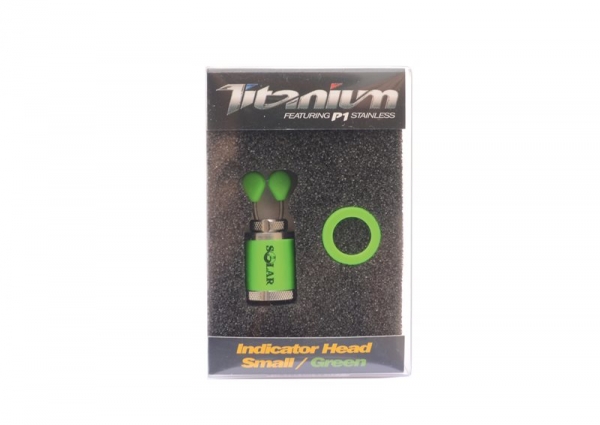 Solar Tackle Green Indicator Head -Small