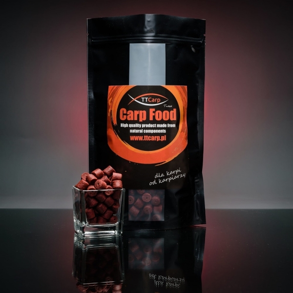 TTCarp Carp Pellet Rose & Raspberry - 1 kg / 12 mm