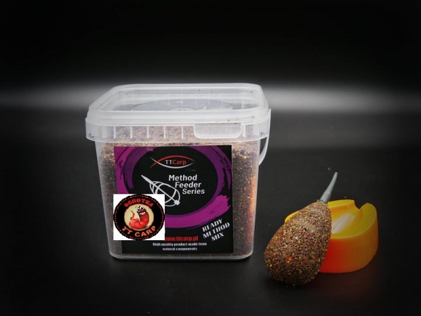 TTCarp Method Feeder Nassfutter - Bloodworm - 600 g