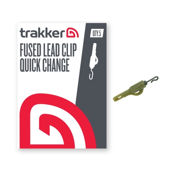 Trakker Fused Quick Change Lead Clip 5pcs