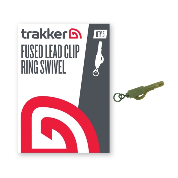 Trakker Fused Ring Swivel Lead Clip 5pcs