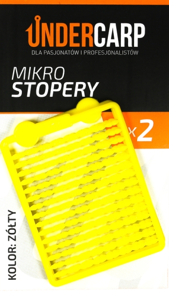 Undercarp Boilie Stoper Micro - Gelb