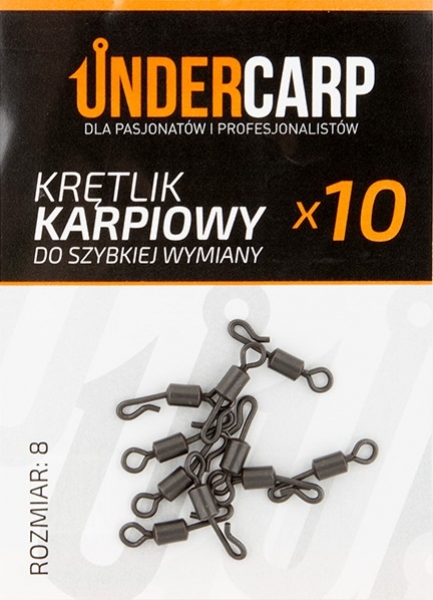 Undercarp Clip Swivel size 8