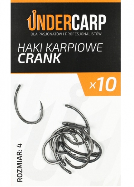 Undercarp Karpfenhaken Crank size 4