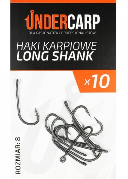Undercarp Karpfenhaken Long Shank size 8