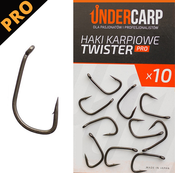 Undercarp Karpfenhaken Twister PRO size 4