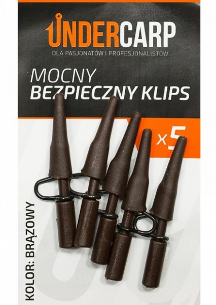 Undercarp Metal Safety Clip - Brown