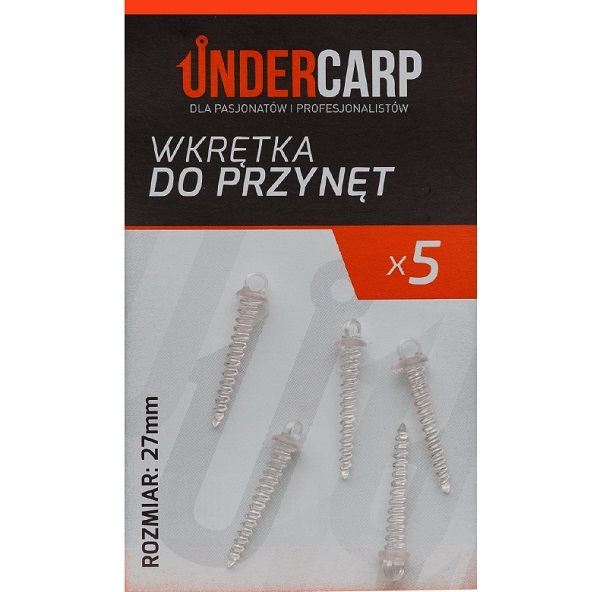 Undercarp Plastic Bait Screws 27mm