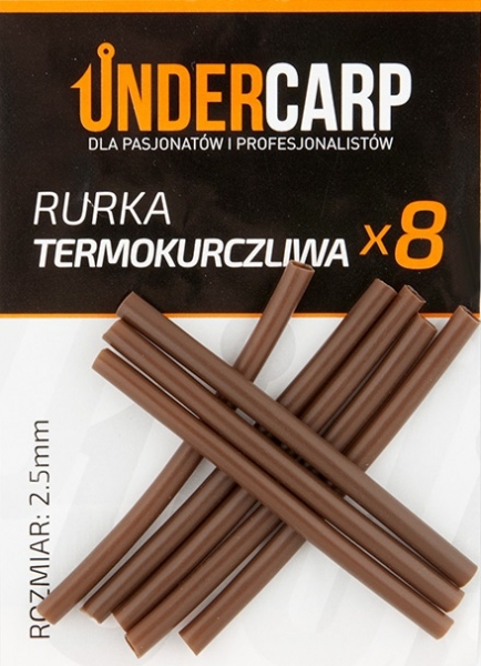 Undercarp Shrink Tube 2,5 mm - Brown