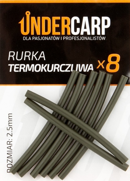 Undercarp Shrink Tube 2,5 mm - Green