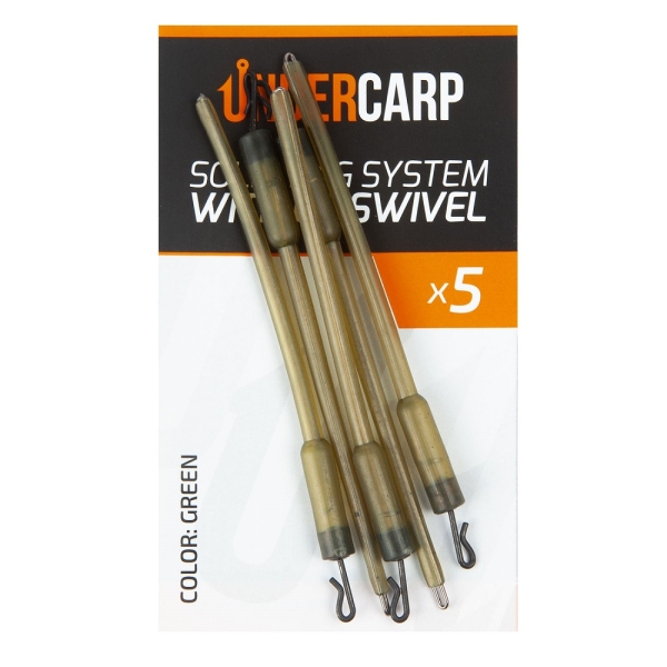 Undercarp Solid Bag System with QC Swivel Green Undercarp Solid Bag System with QC Swivel Green