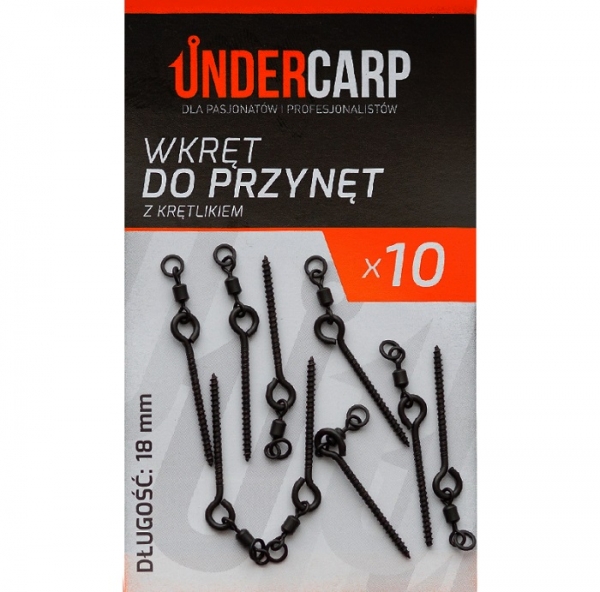 Undercarp Swivel Bait Screw 18mm